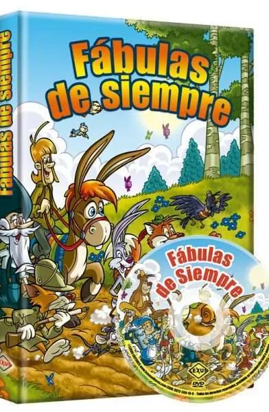 Fábulas De Siempre 1 Tomo + Dvd